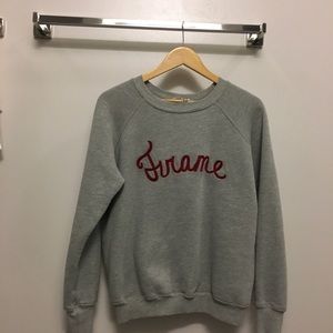 Perfect condition authenticated Frame sweatshirt